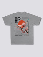 Sakura Cherry Blossom Retro T-Shirt