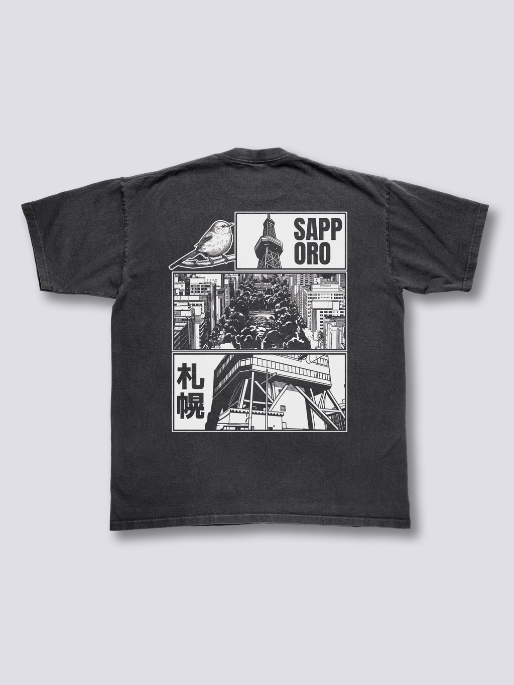 Sapporo Sights Vintage T-Shirt