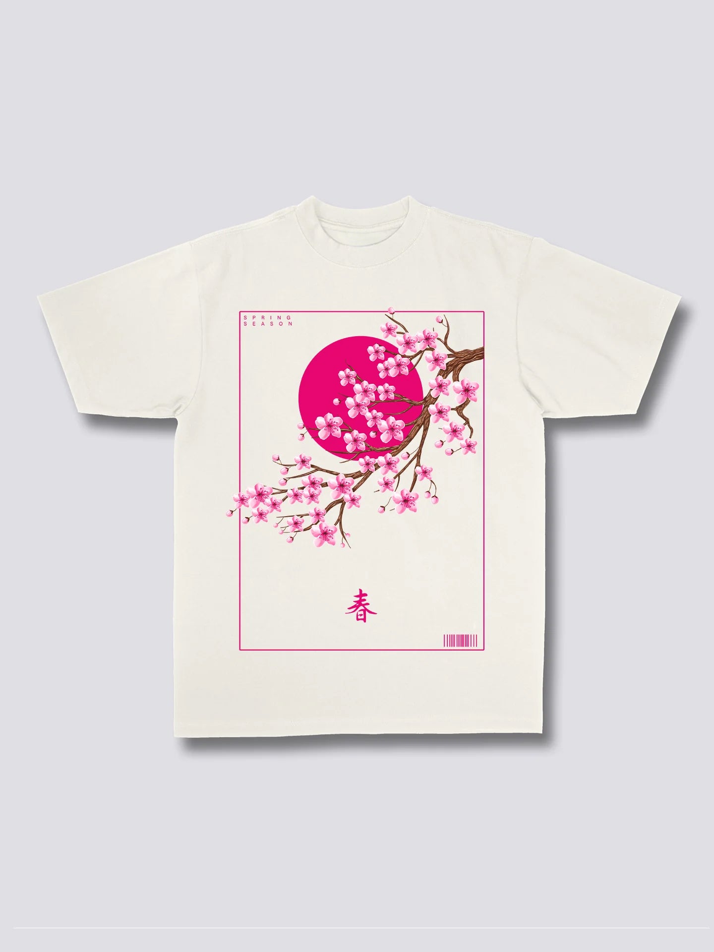 Front Print - Spring Blossom T-shirt – Suzuwear