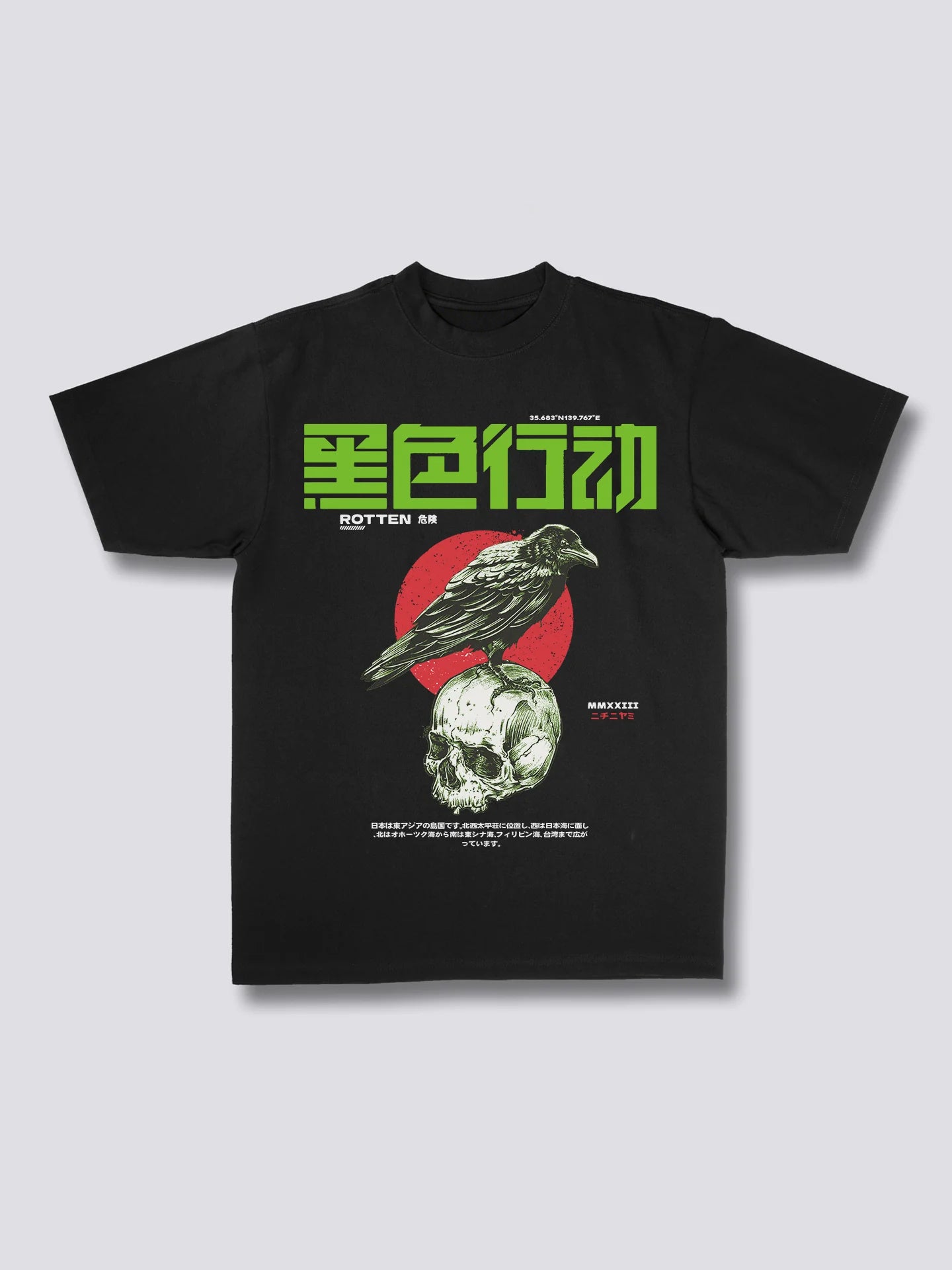Front Print - Dark Crow T-Shirt