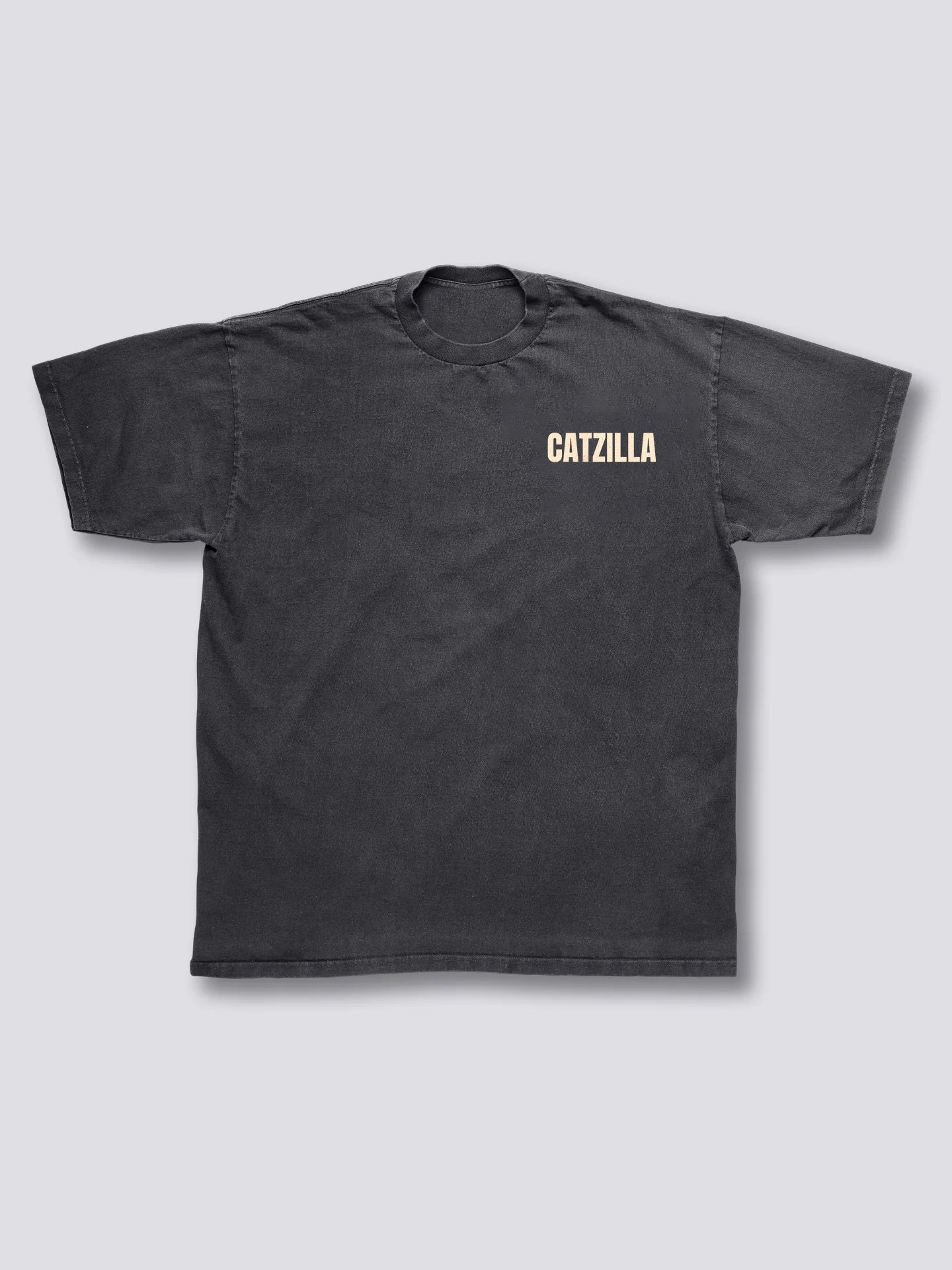 Catzilla Angry Cat Vintage T-shirt