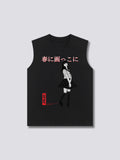 Front Print - Jpn Girl Tank Top