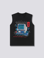 Front Print - Game Over Tank Top