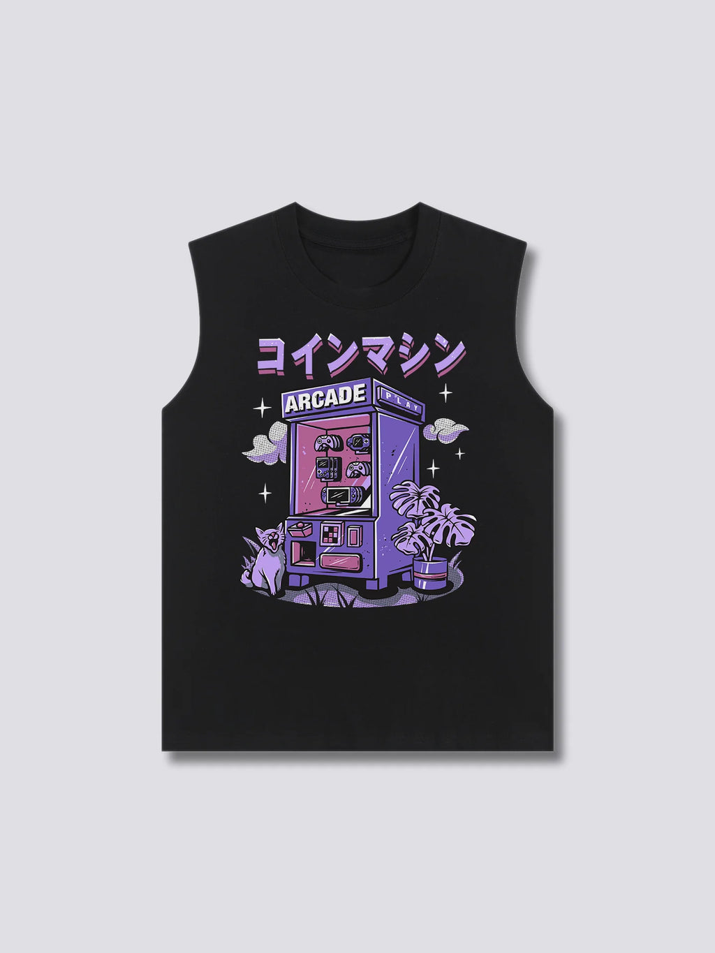 Front Print - Arcade Tank Top
