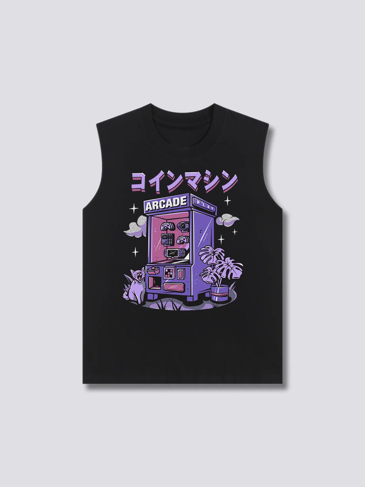 Front Print - Arcade Tank Top