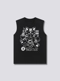 Front Print - Boozy Cat Tank Top