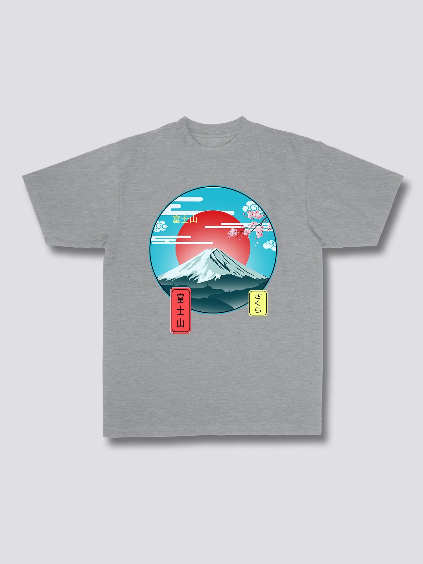 Front Print - Mount Fuji T-Shirt
