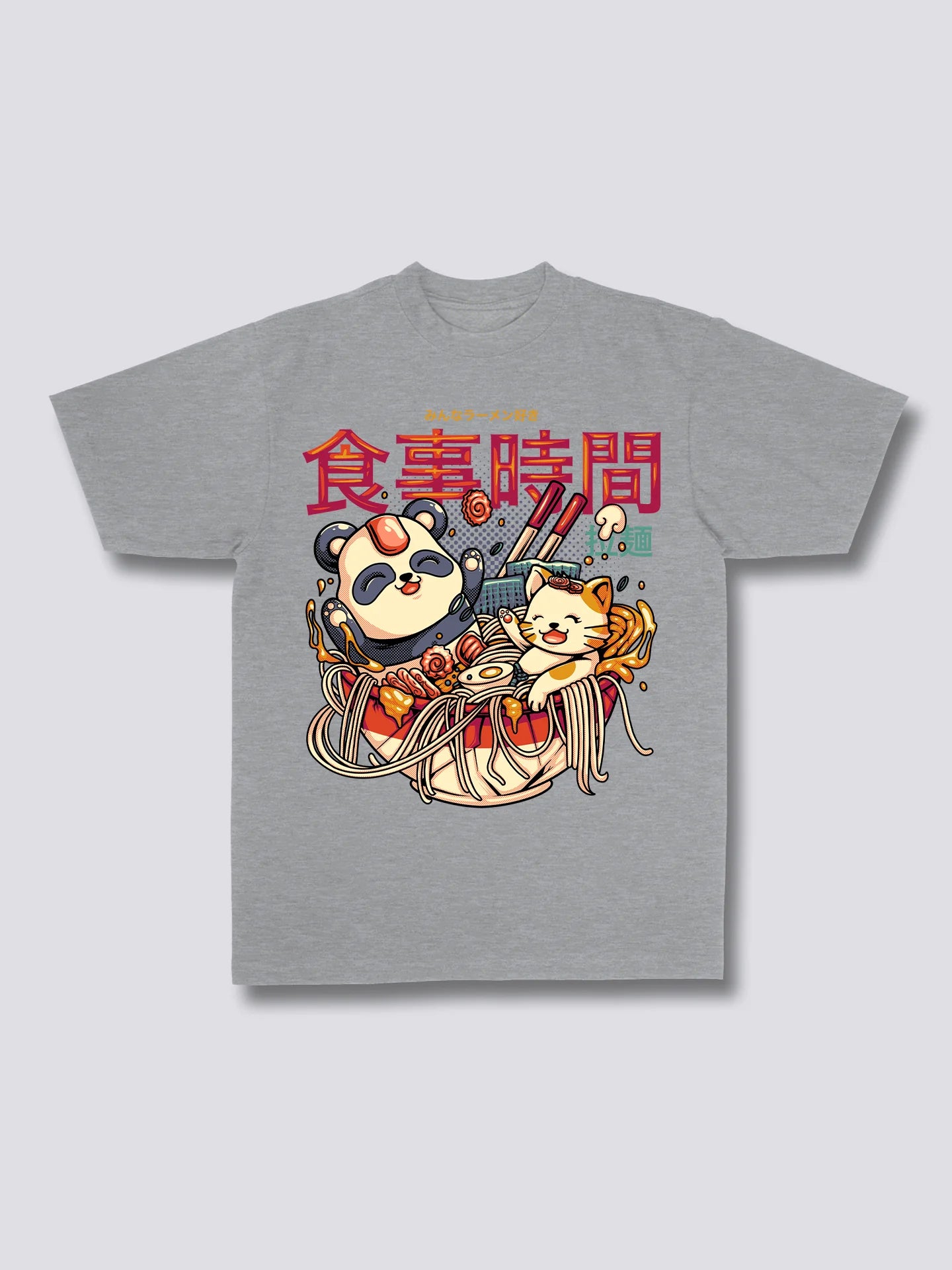Front Print - Ramen Bath T-Shirt