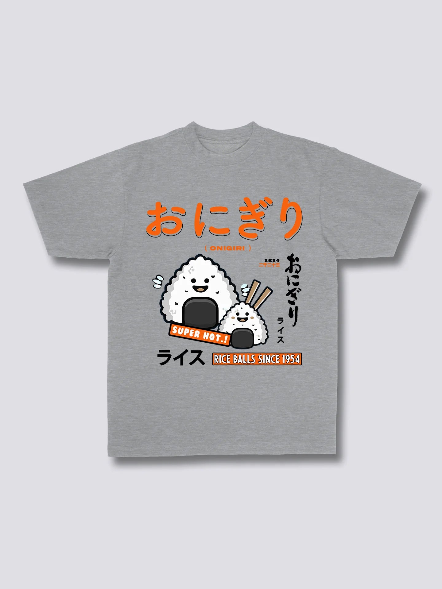 Front Print - Rice Ball T-Shirt