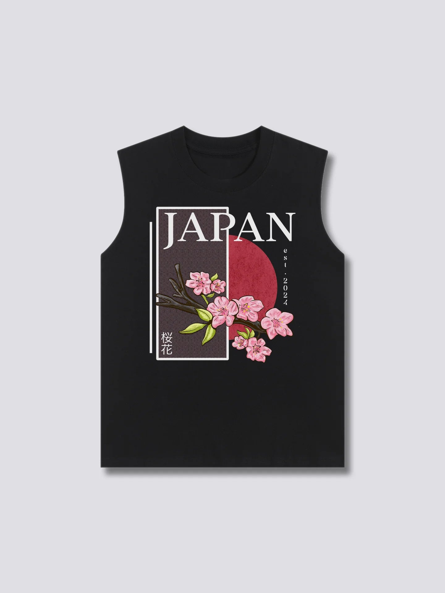 Front Print - Japan Tank Top