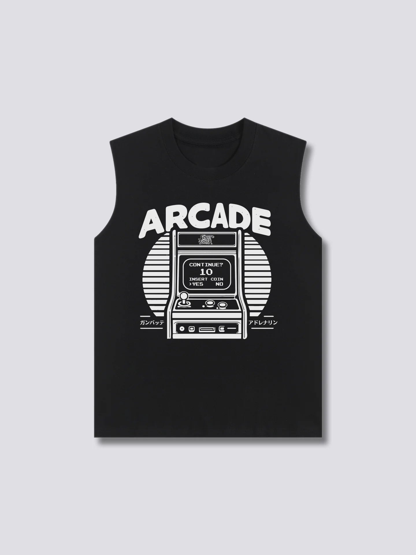 Front Print - Arcade Game Tank Top