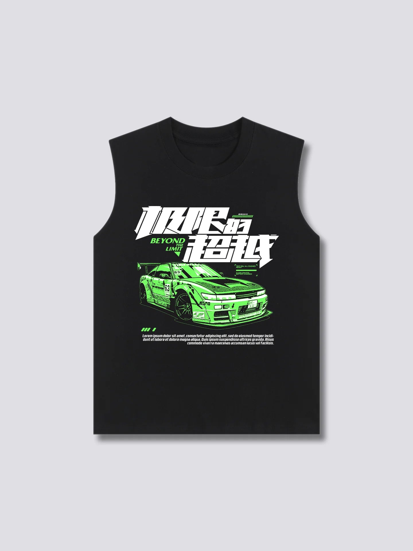 Front Print - Speed Tank Top