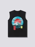 Front Print - Mount Fuji Tank Top