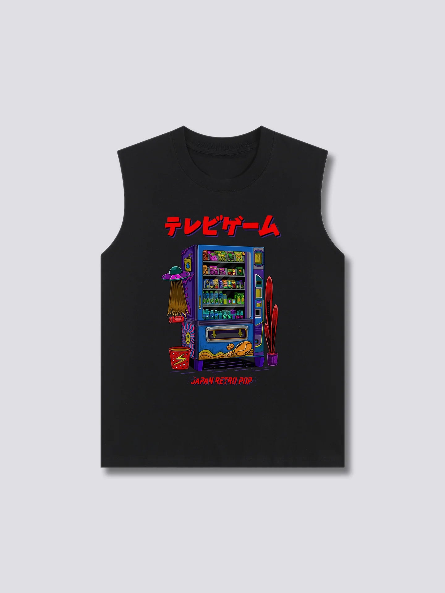 Front Print - Snack Machine Tank Top