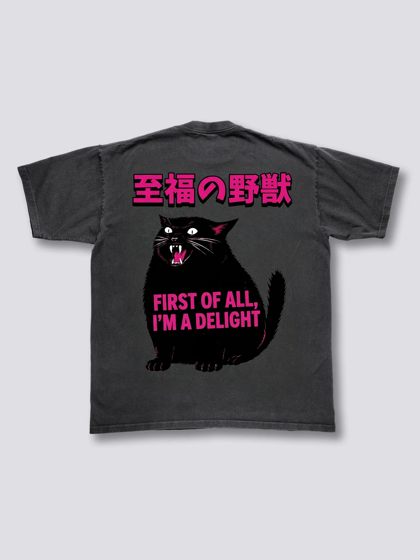 Black Cat Vintage T-shirt