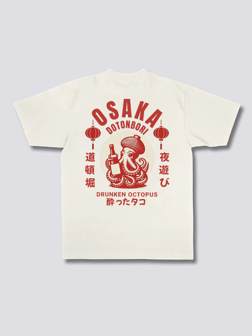 Quirky Osaka Octopus T-shirt