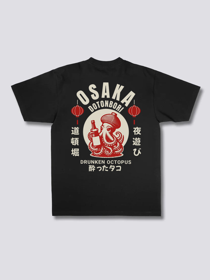 Quirky Osaka Octopus T-shirt