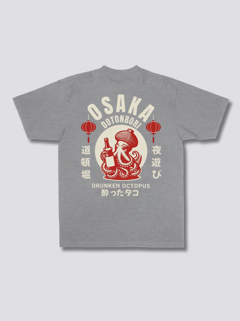 Quirky Osaka Octopus T-shirt