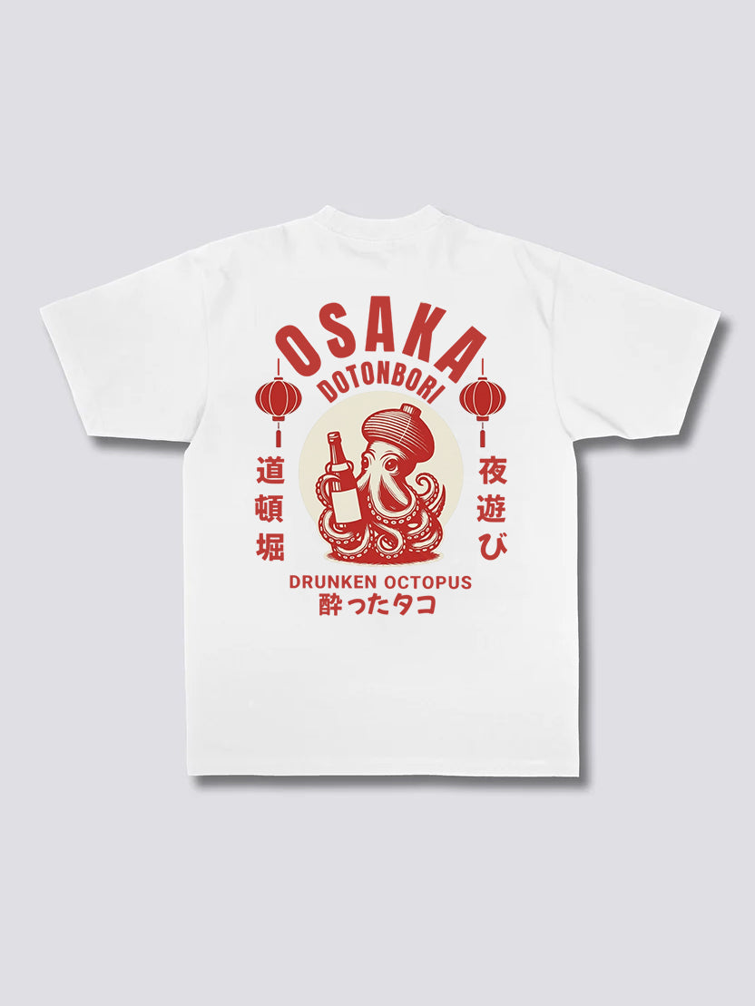 Quirky Osaka Octopus T-shirt