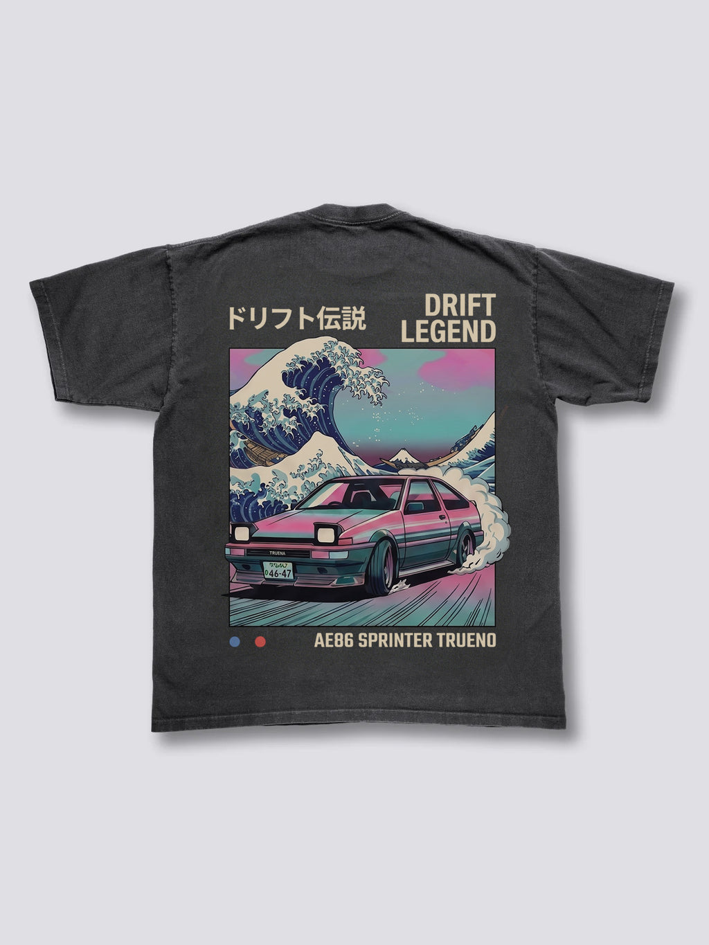 Drift Wave Vintage T-shirt