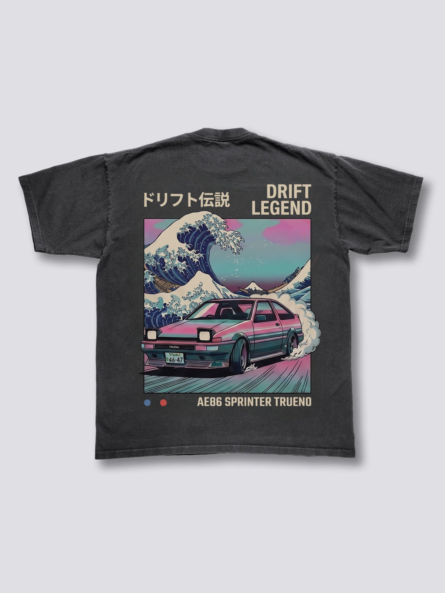 Drift Wave Vintage T-shirt