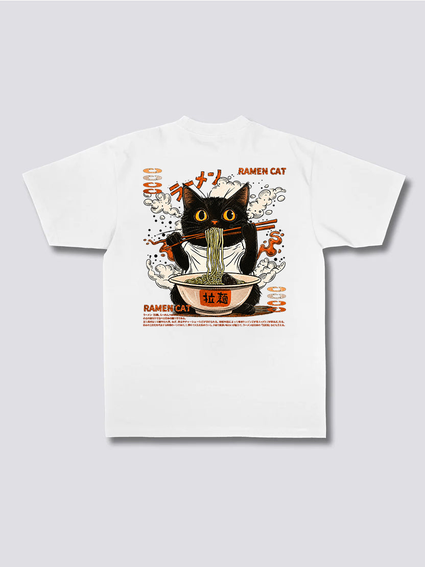 Ramen Cat Cute T-shirt