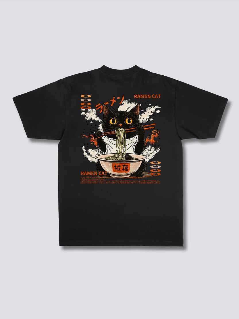 Ramen Cat Cute T-shirt
