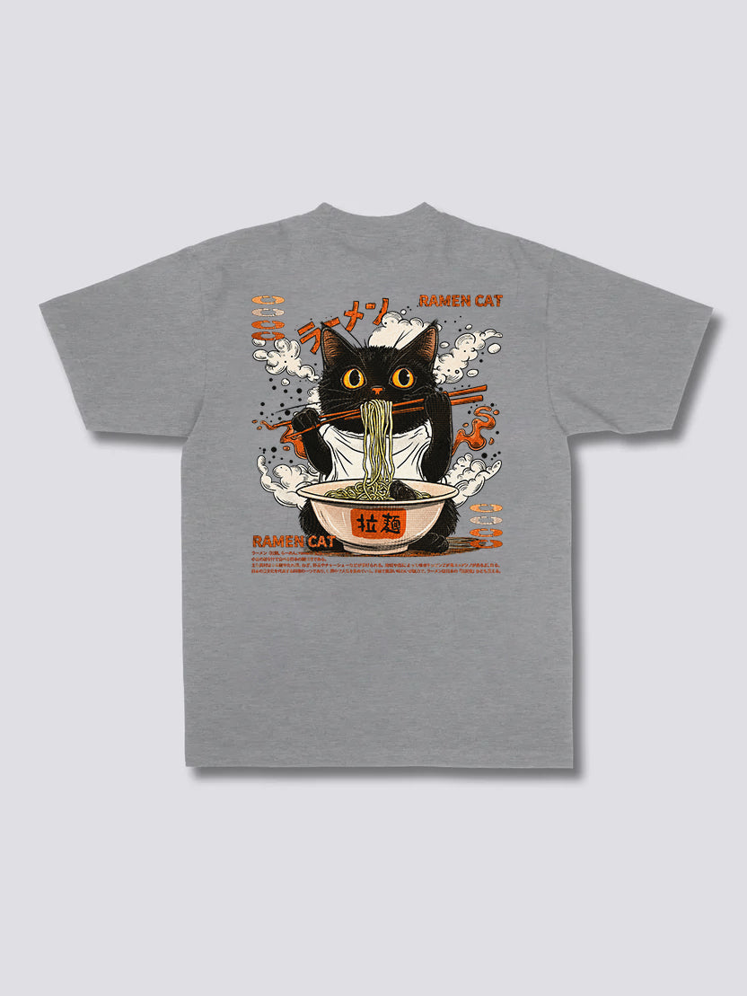 Ramen Cat Cute T-shirt