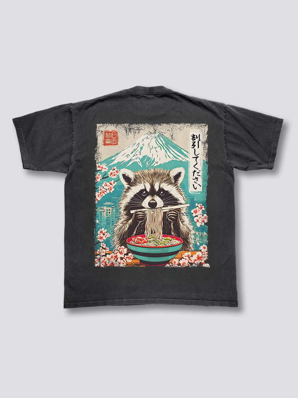 Raccoon Ramen Vintage T-shirt