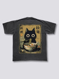 Cat Ramen Vintage T-shirt