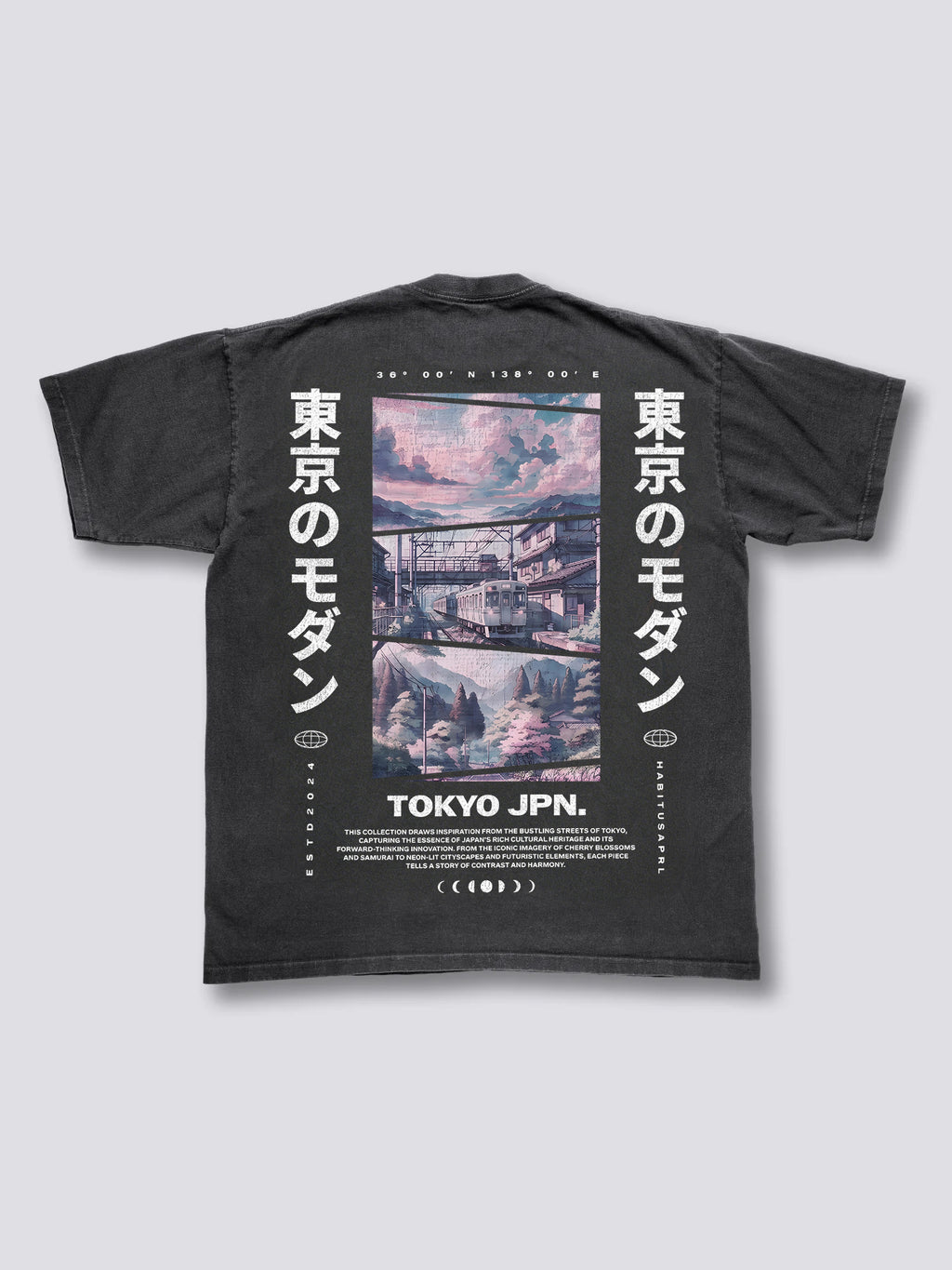 Tokyo Scenery Vintage T-shirt
