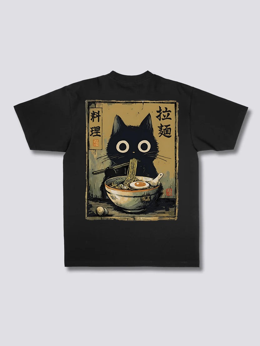 Cat Ramen T-shirt